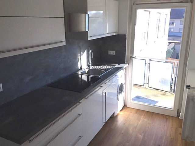 Combles | Cuisine avec balcon