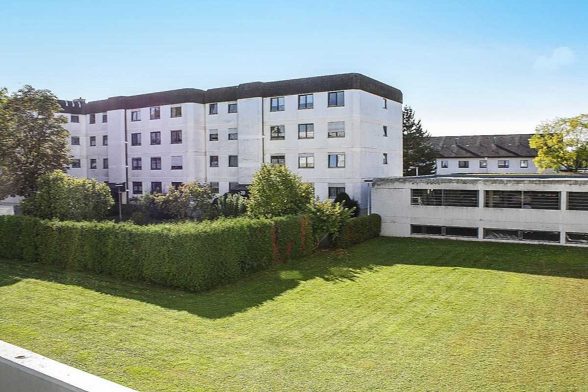 Gartenanlage hinter dem Haus