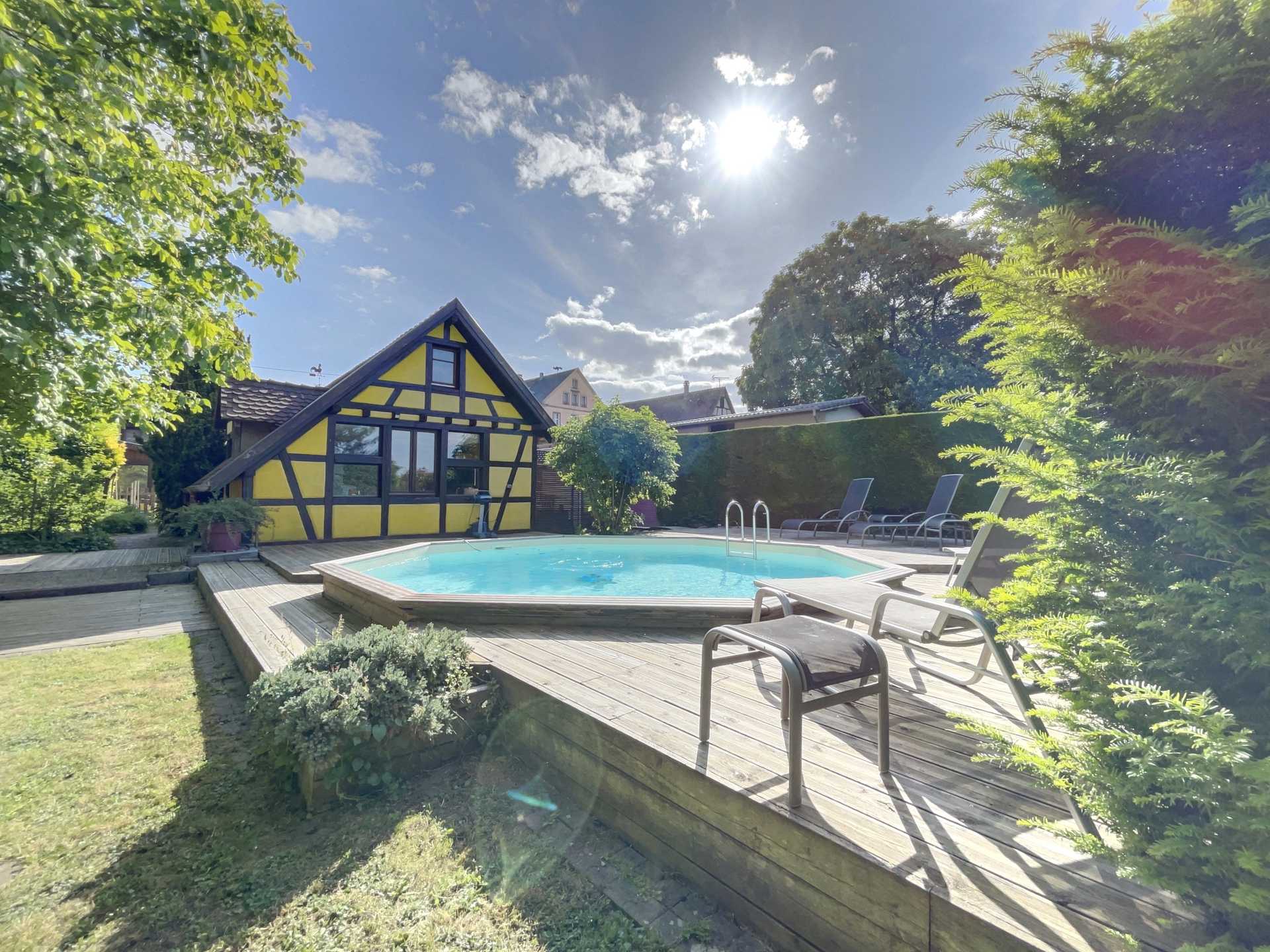 Wunderschönes Fachwerkhaus mit Pool in Matzenheim