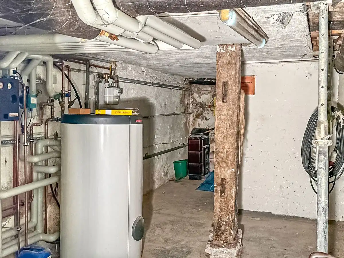 Chaufferie au sous-sol