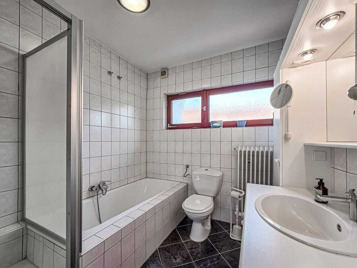 Une salle de bains modernisée