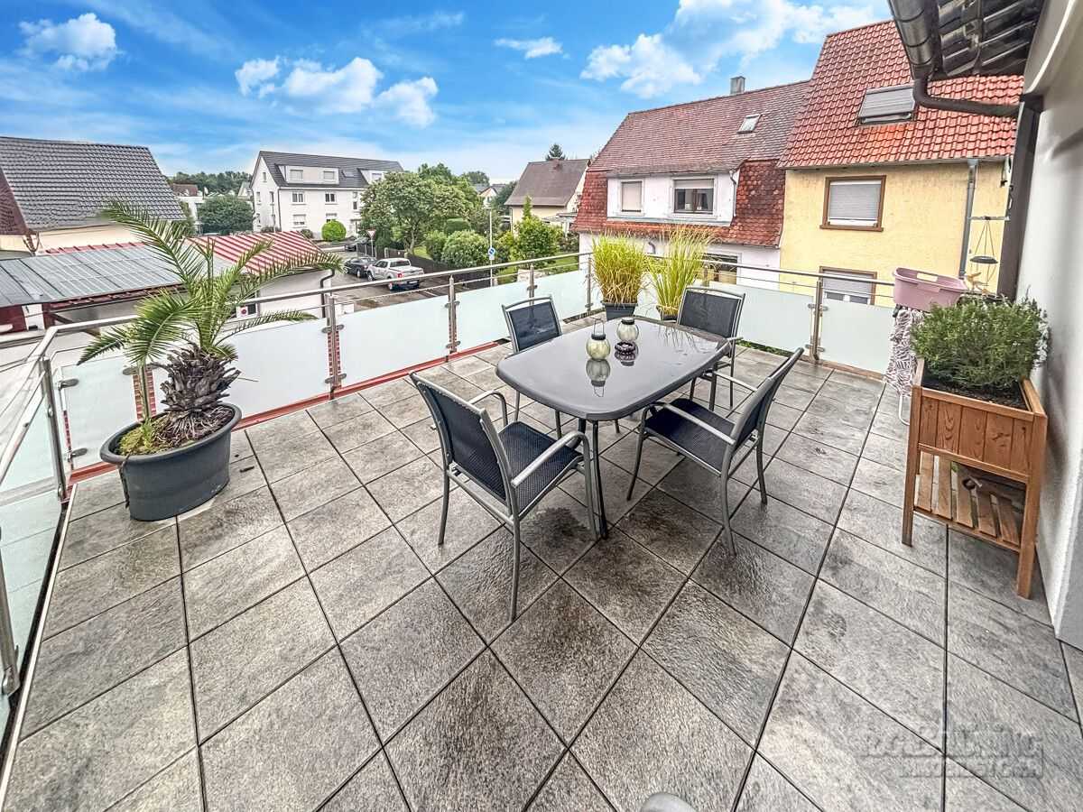 grosse Dachterrasse