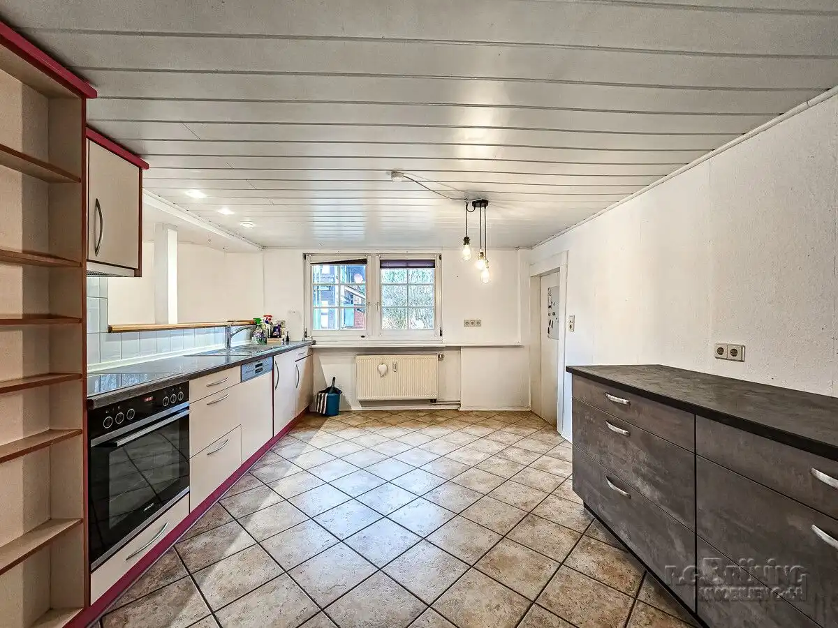 Küche mit EBK Fachwerkhaus EG