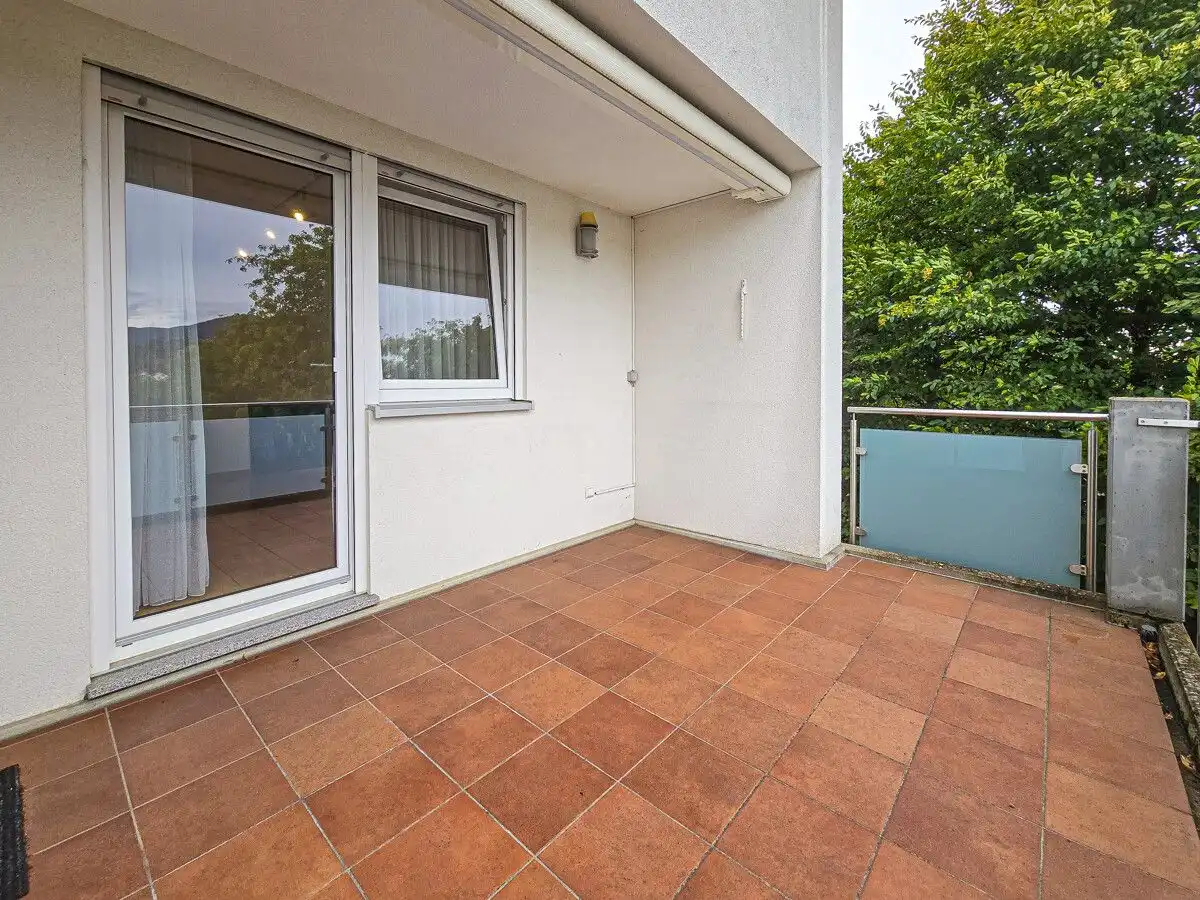 Großzügiger Balkon